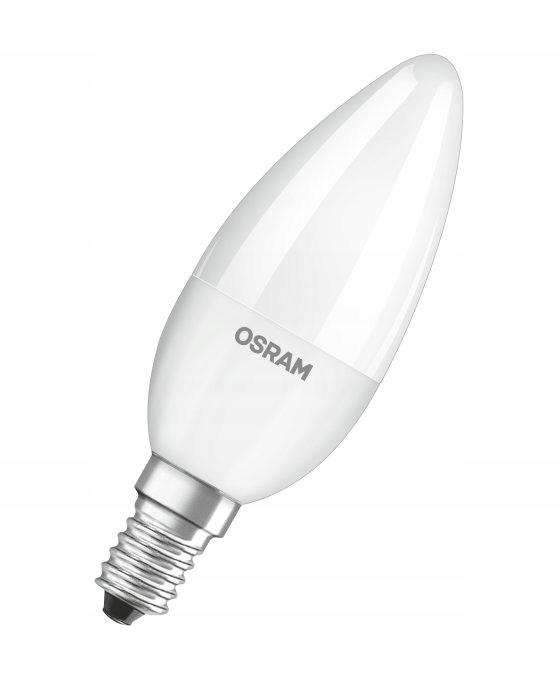 OSRAM Żarówka LED E14 ŚWIECA 4,9W = 40W 2700K 4PAK - obrazek 8