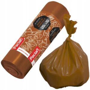 WORKI NA 艢MIECI PACLAN SEGREGACJI BIO NA ODPADY BIODEGRADOWALNE 120L 10SZT