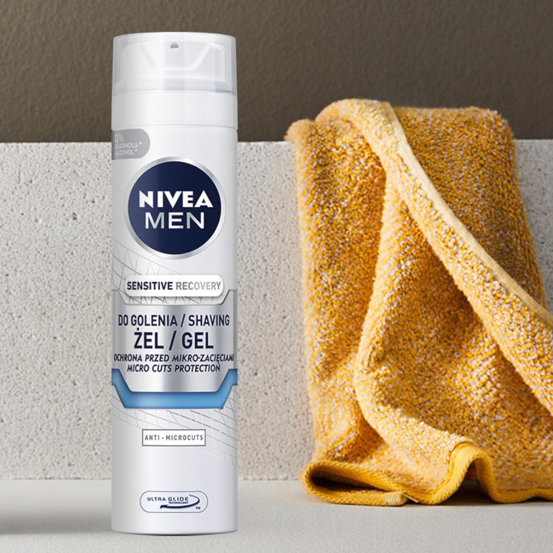NIVEA MEN Żel do golenia 3-dniowego zarostu 200 ml - obrazek 6