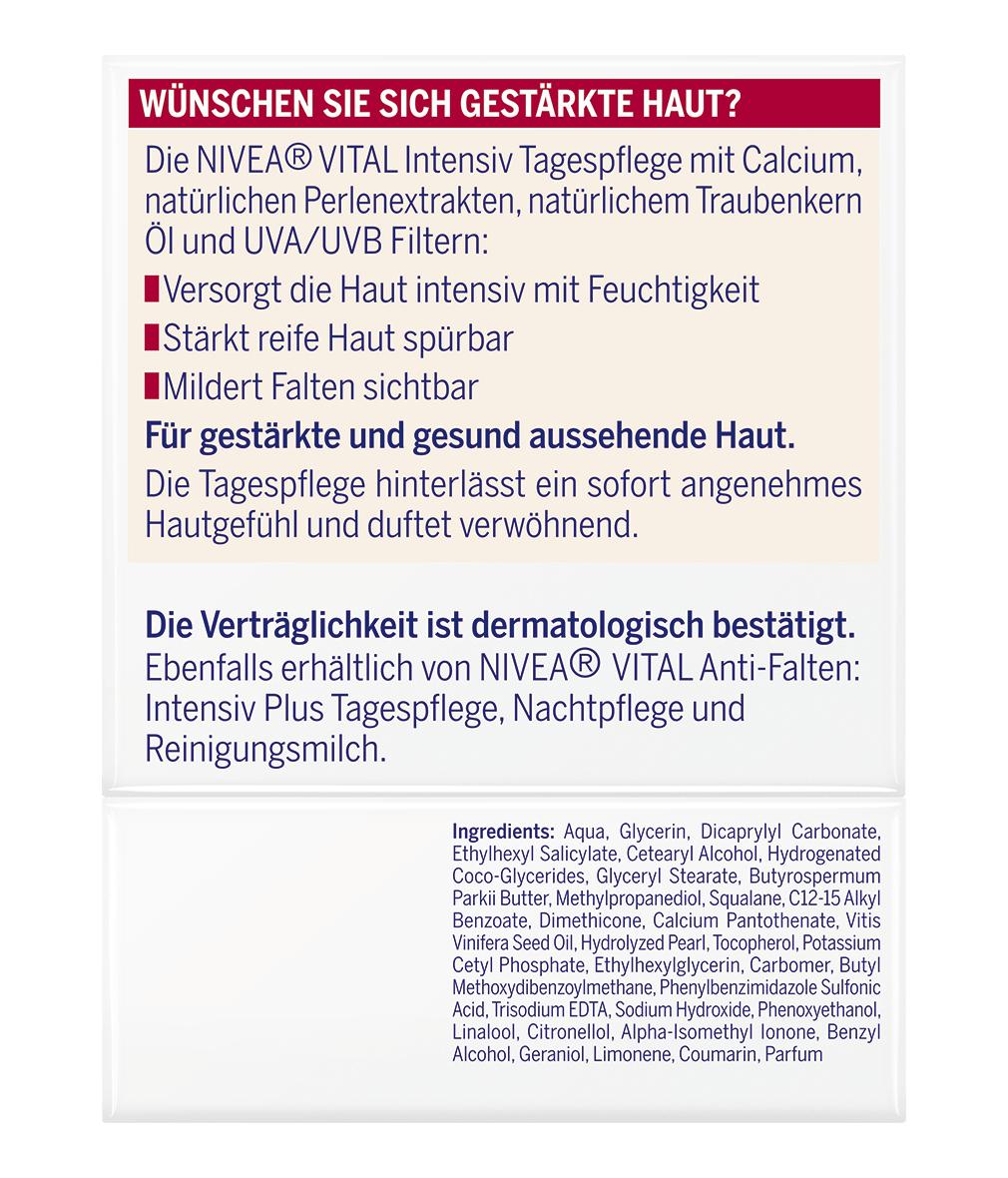 NIVEA Krem na Dzień Vital Przeciwzmarszczkowy Odżywczy, 40 ml - obrazek 13