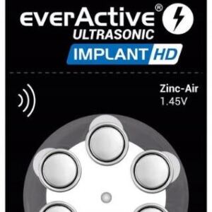 EverActive Implant HD 675 baterie słuchowe do aparatów słuchowych 6 szt