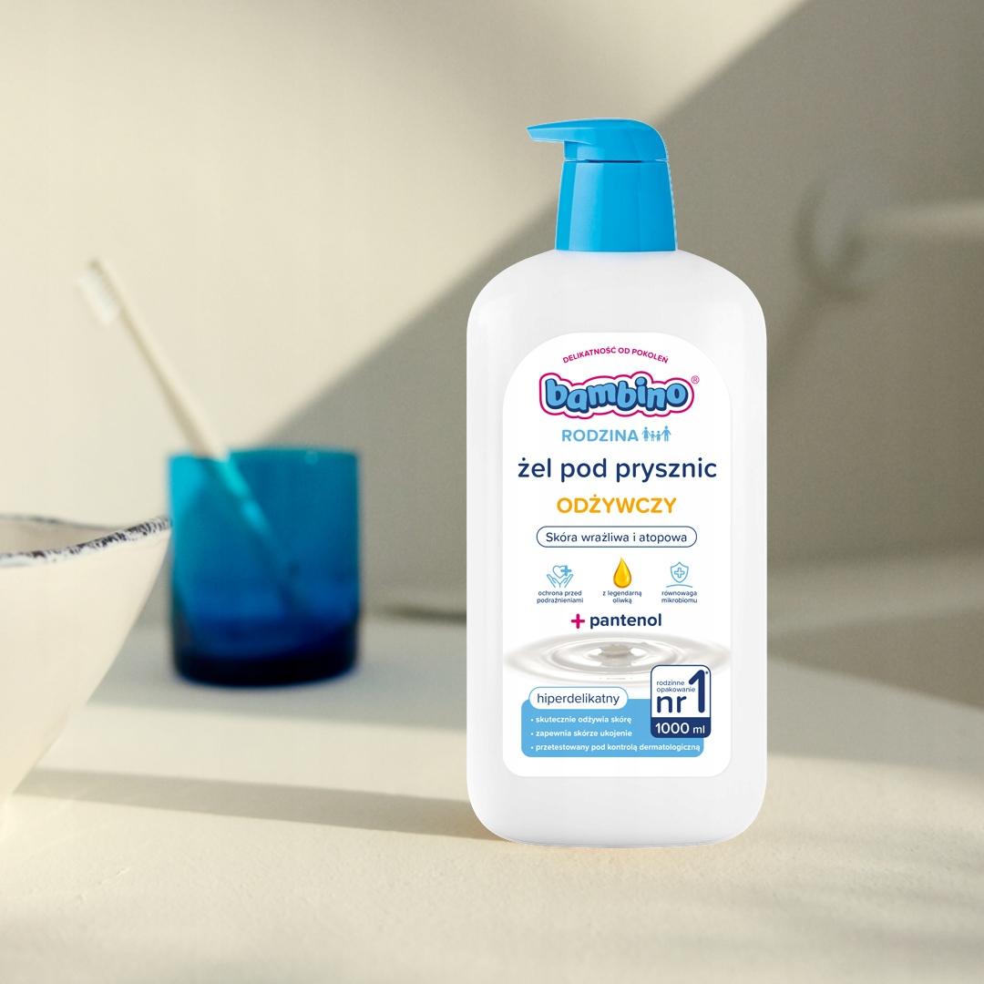 BAMBINO Rodzina Żel pod prysznic odżywczy, 1000 ml - obrazek 3