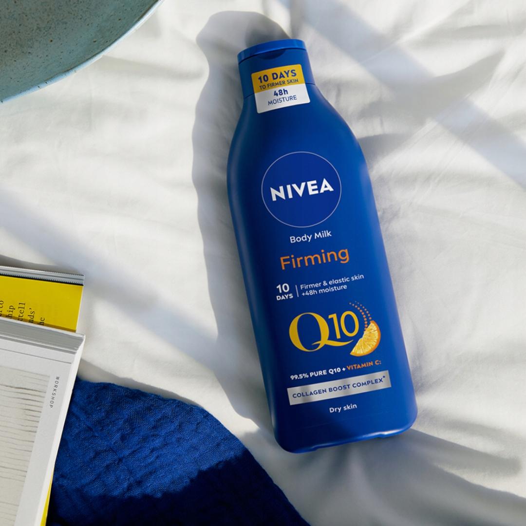 NIVEA UJĘDRNIAJĄCE MLECZKO DO CIAŁA Q10 + WITAMINA C 400 ML - obrazek 7