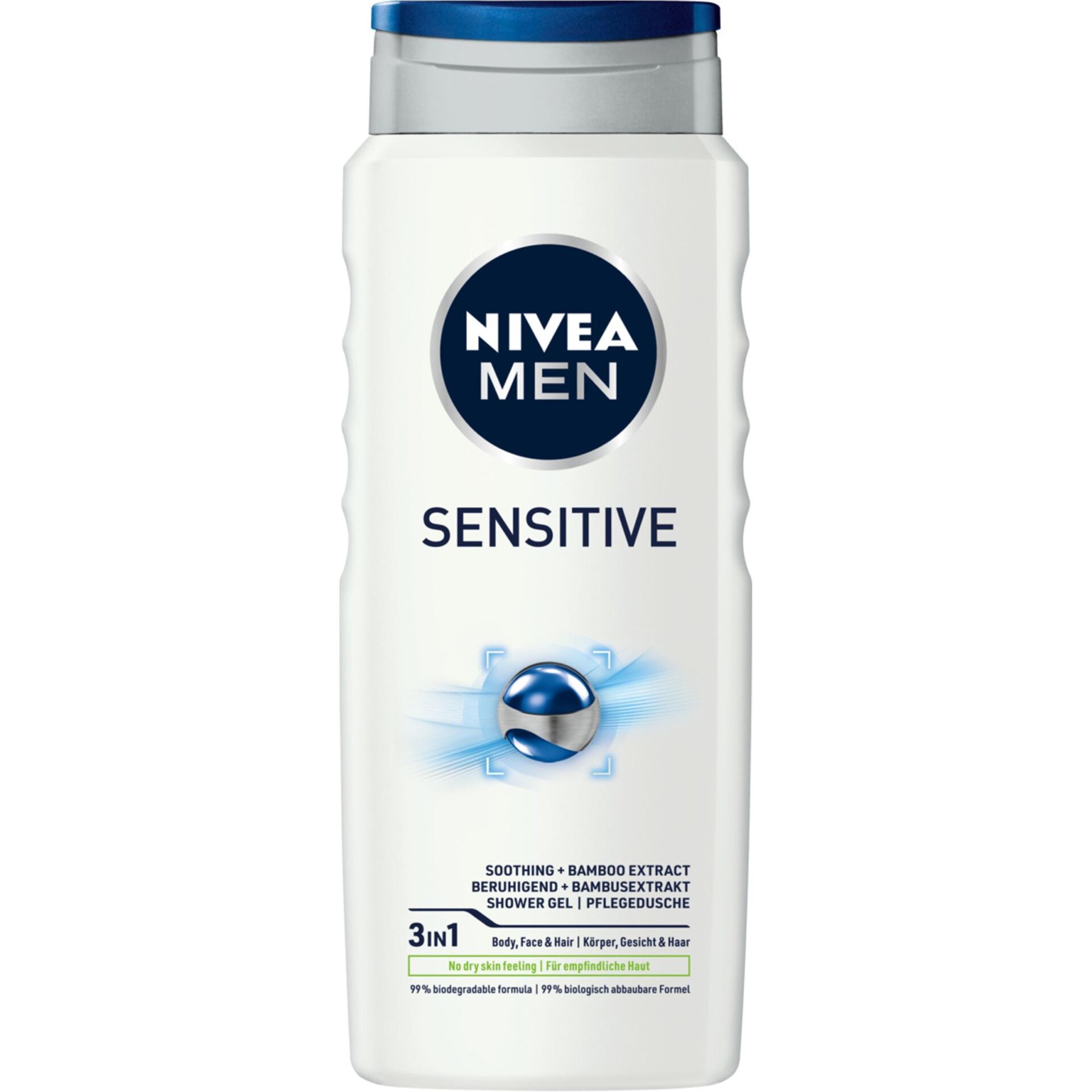 NIVEA MEN Żel pod prysznic Sensitive 500ml - obrazek 5