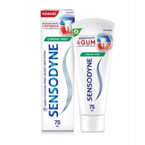 Sensodyne Pasta do zębów Nadwrażliwość & Dziąsła Mint z fluorkiem 75 ml