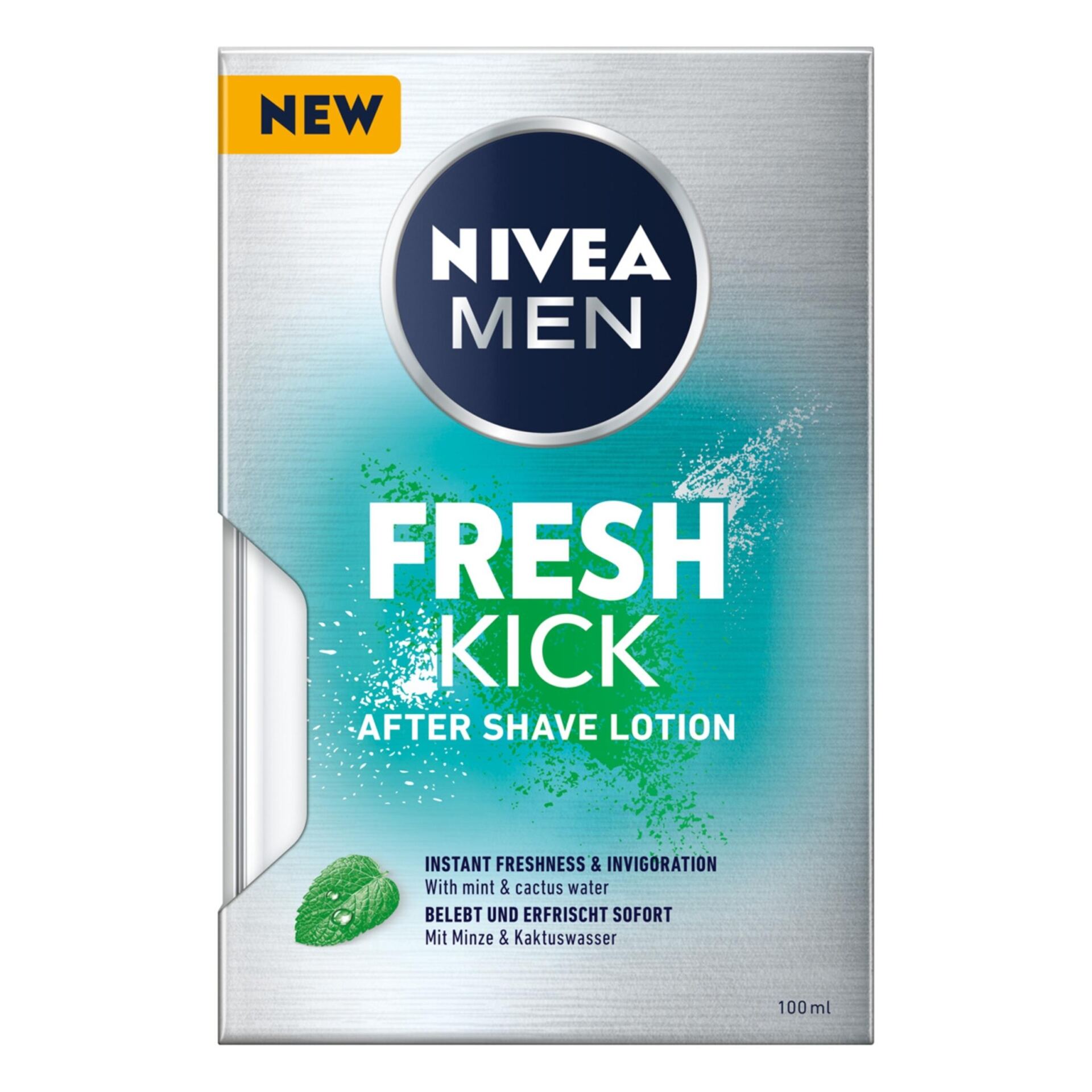 NIVEA MEN Woda po goleniu Fresh Kick 100 ml - obrazek 5