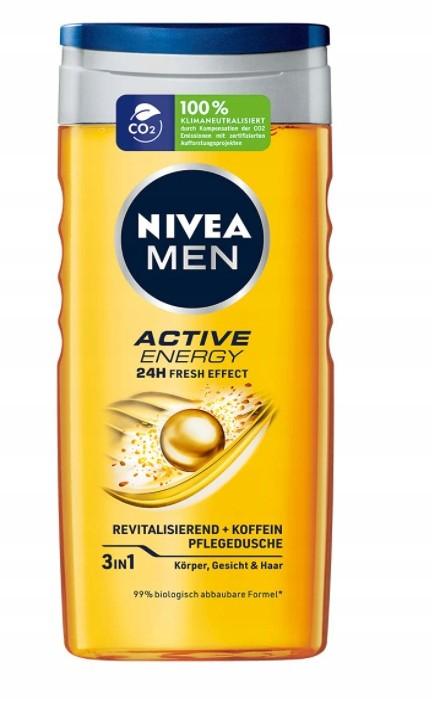 NIVEA MEN Żel pod prysznic Active Energy 500 ml - obrazek 16