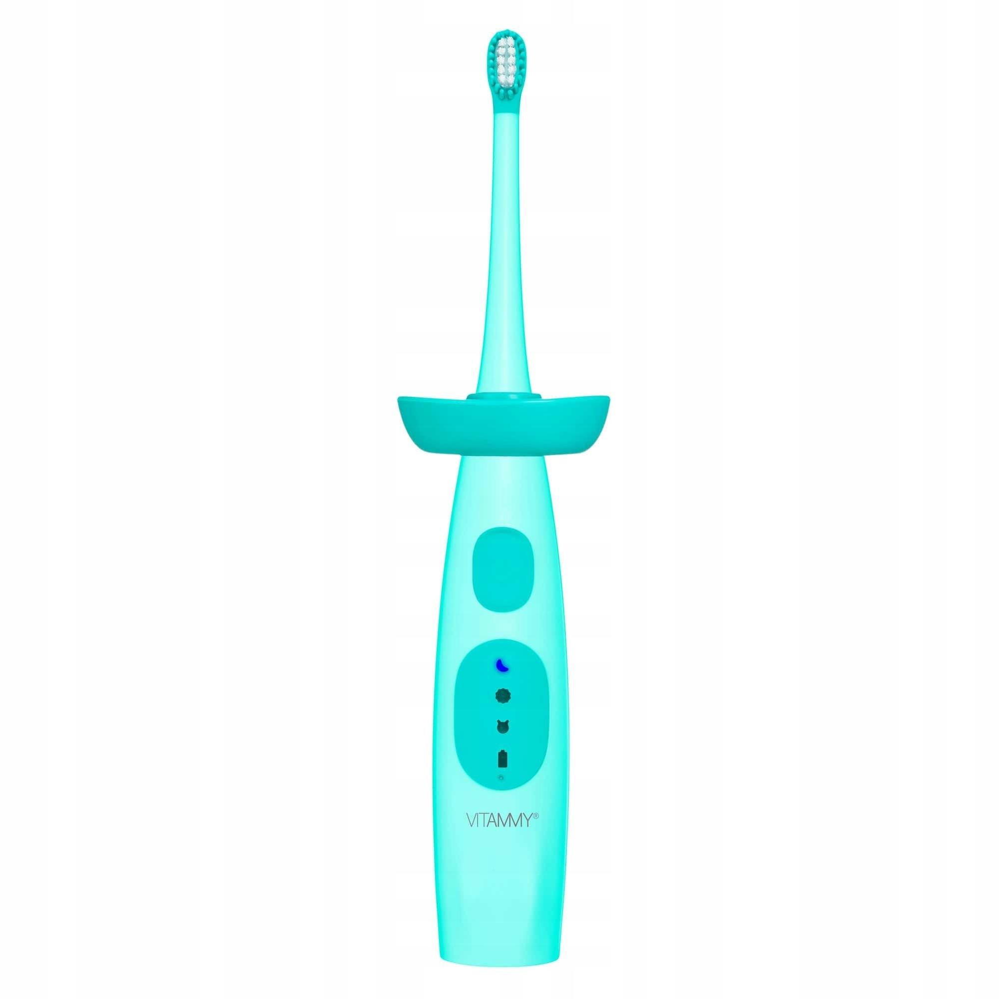 VITAMMY SZCZOTECZKA SONICZNA ELEKTRYCZNA DO ZĘBÓW DZIECI 6-9LAT DINO USB - obrazek 4