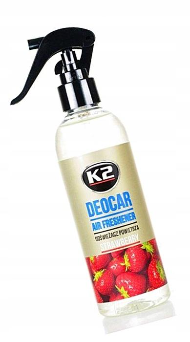 K2 Profesjonalny Samochodowy Odświeżacz Powietrza CAYON STRAWBERRY 250ml - obrazek 7