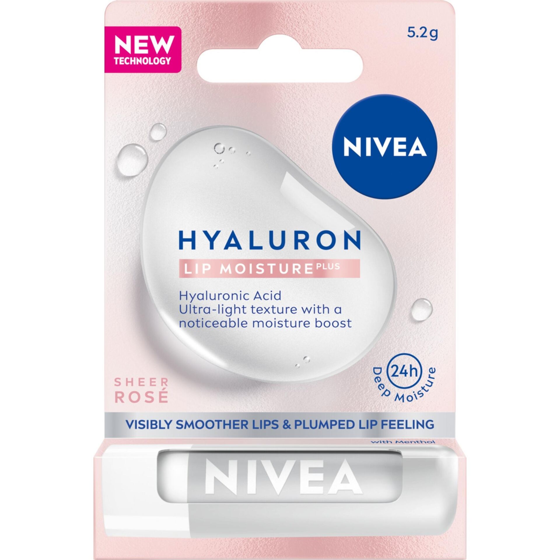 NIVEA HYALURON MOISTURE PLUS Balsam pomadka do ust - obrazek 4