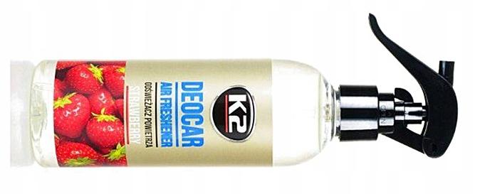 K2 Profesjonalny Samochodowy Odświeżacz Powietrza CAYON STRAWBERRY 250ml - obrazek 6