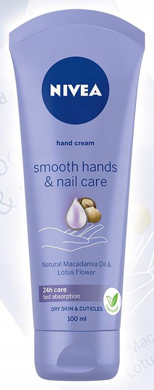 NIVEA KREM DO RĄK GŁADKIE DŁONIE I OCHRONA PAZNOKCI 100 ml - obrazek 7