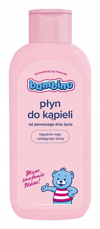 BAMBINO Płyn do kąpieli dla dzieci niemowląt 400ml