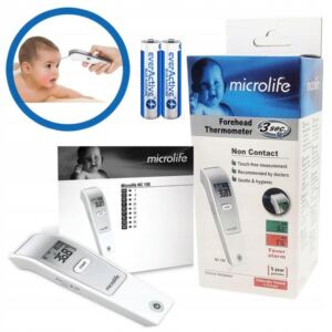 Microlife termometr medyczny bezdotykowy bezkontaktowy NC150 + BATERIE