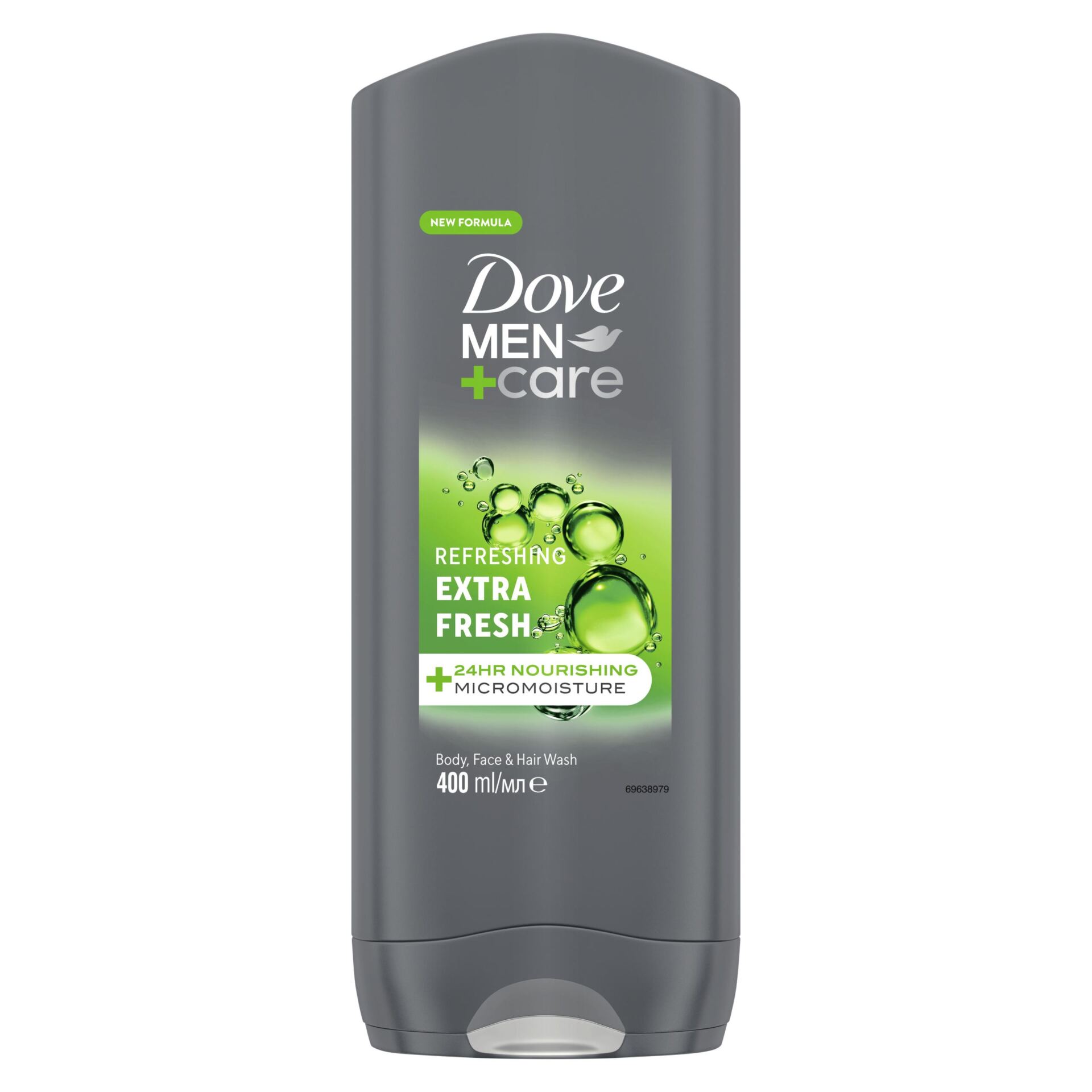 Dove Men+Care Extra Fresh Żel pod Prysznic do kąpieli dla mężczyzn 400ml - obrazek 2