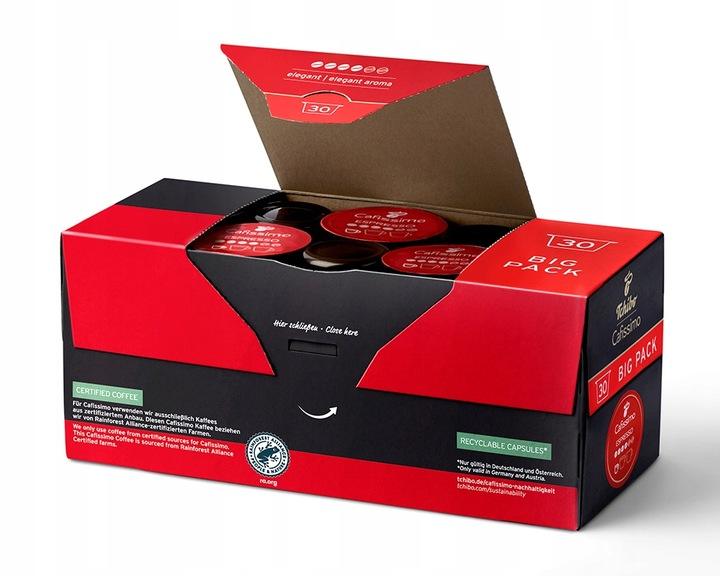 Tchibo Cafissimo Espresso Elegant Aroma Kawa Kapsułki 30Kaps Arabika - obrazek 4