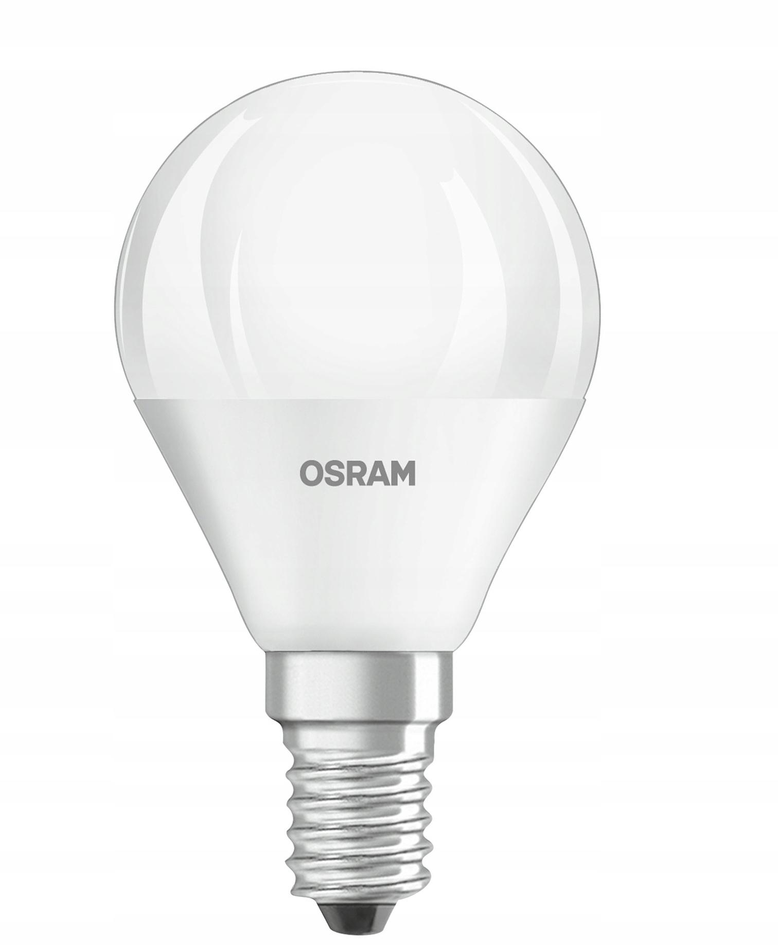 OSRAM Żarówka LED E14 A60 6W = 40W 470lm 4000K Ciepła 360° Filament 3-Pak - obrazek 5