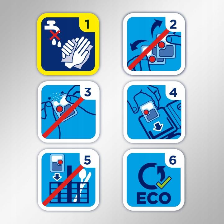 Finish Powerball Quantum All-in-1 Kapsułki do Zmywarki do Naczyń 72 Sztuki - obrazek 5