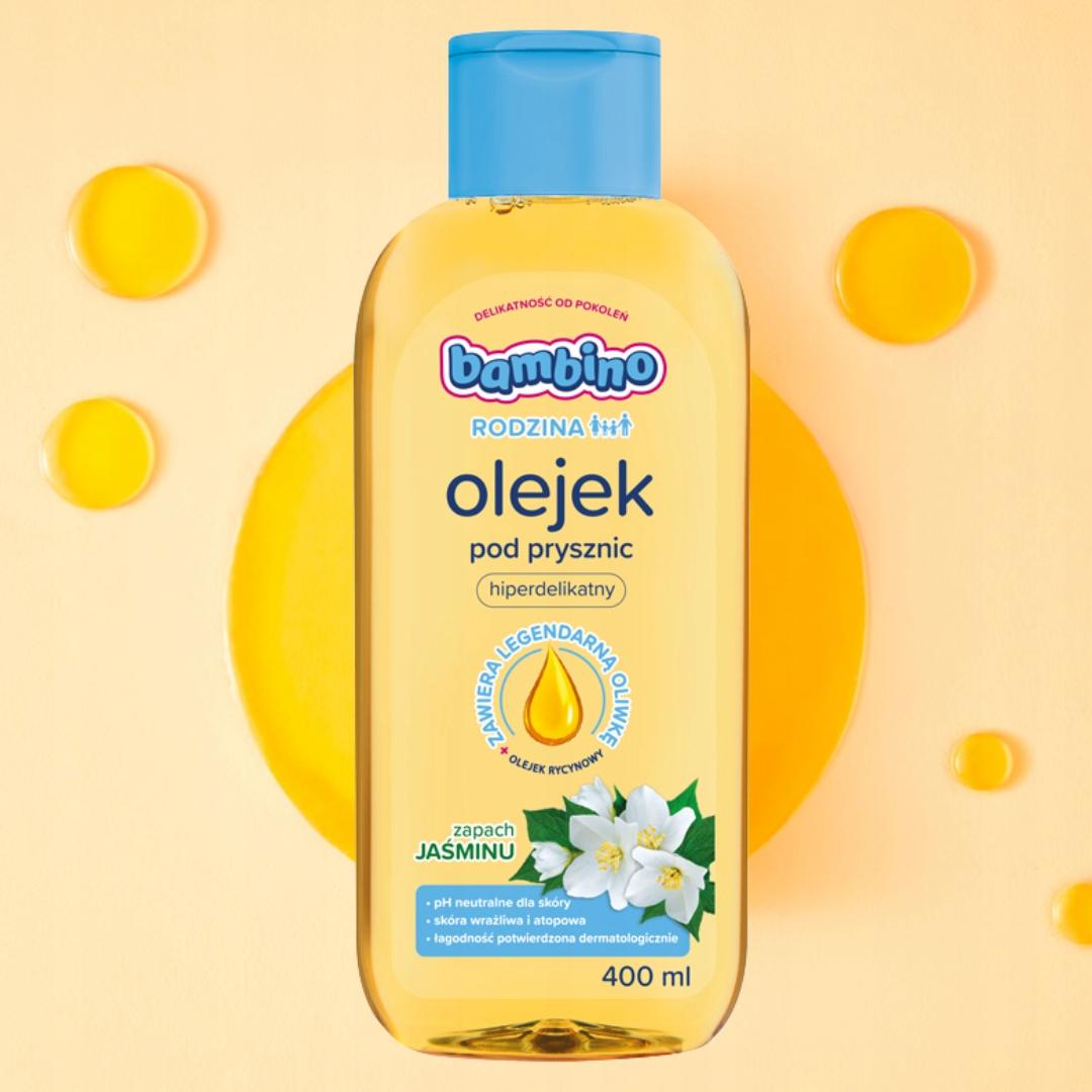 BAMBINO RODZINA Olejek pod prysznic Jaśmin 400ml - obrazek 3