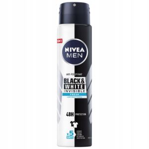 NIVEA MEN BLACK & WHITE INVISIBLE FRESH ANTYPERSPIRANT W SPRAYU 250 ML