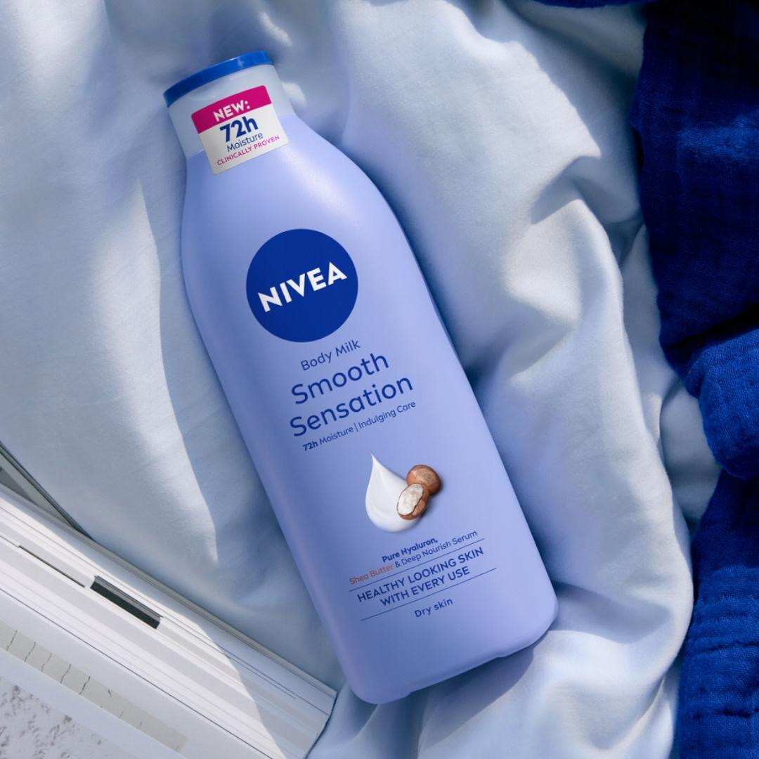 NIVEA Mleczko Wygładzające do ciała 400ml - obrazek 7