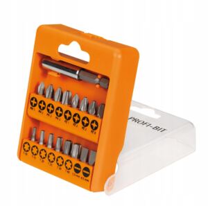 Zestaw bitów AEG 17 szt. Profi-Bit Magnetyczne Pz. Torx Płaski