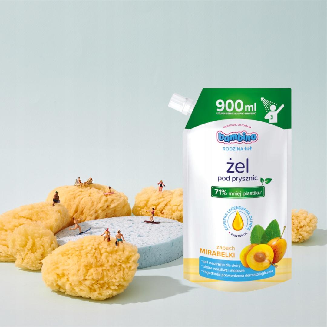BAMBINO RODZINA ŻEL POD PRYSZNIC MIRABELKA 900 ML - obrazek 4