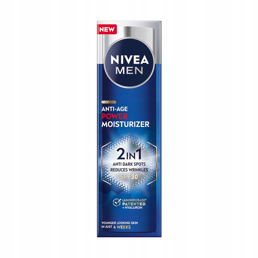 NIVEA MEN ANTI-AGE POWER Krem do twarzy SPF 30, 50 ml