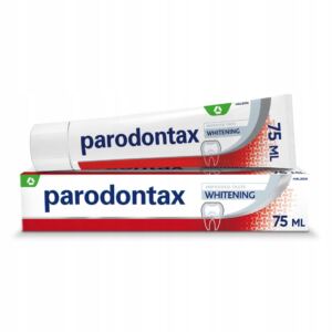 Parodontax Pasta do zębów wybielająca Whitening usuwa przebarwienia 75ml