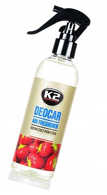 K2 Profesjonalny Samochodowy Odświeżacz Powietrza CAYON STRAWBERRY 250ml - obrazek 8