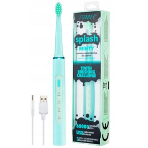 VITAMMY Szczoteczka soniczna do mycia zębów Splash minty miętowa 8+