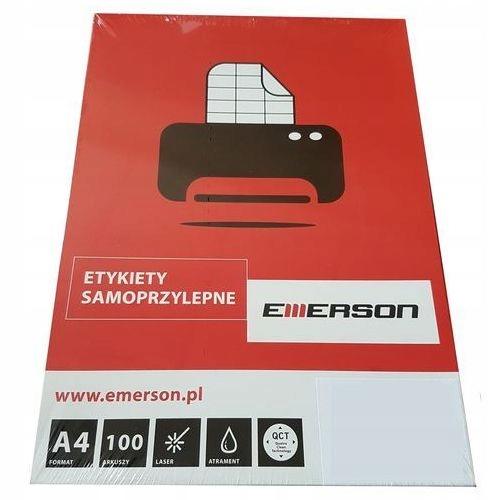 Emerson Etykiety samoprzylepne A4 85x50 100 sztuk - obrazek 8