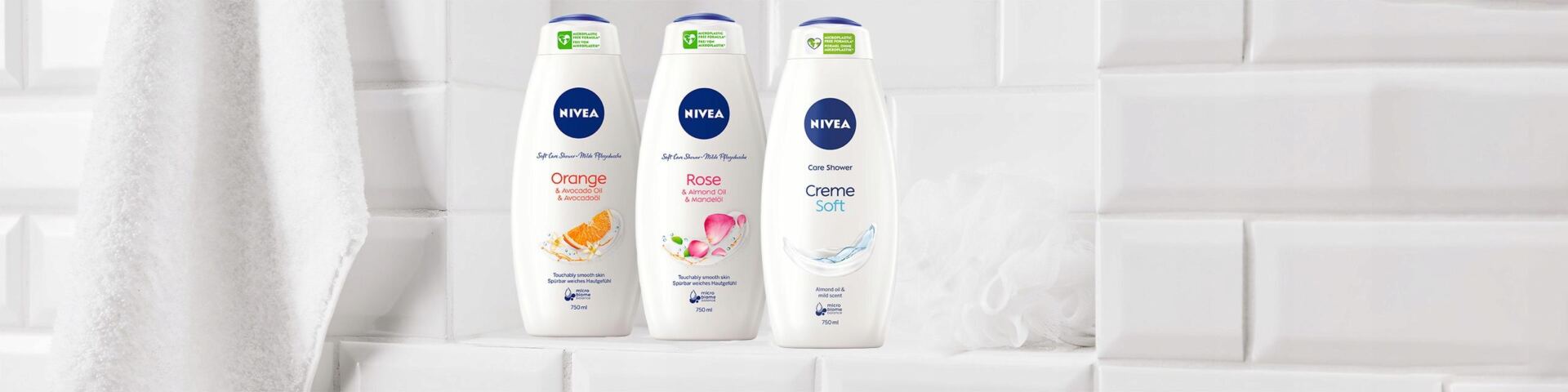 NIVEA Kremowy żel pod prysznic Creme Soft 750ml - obrazek 16