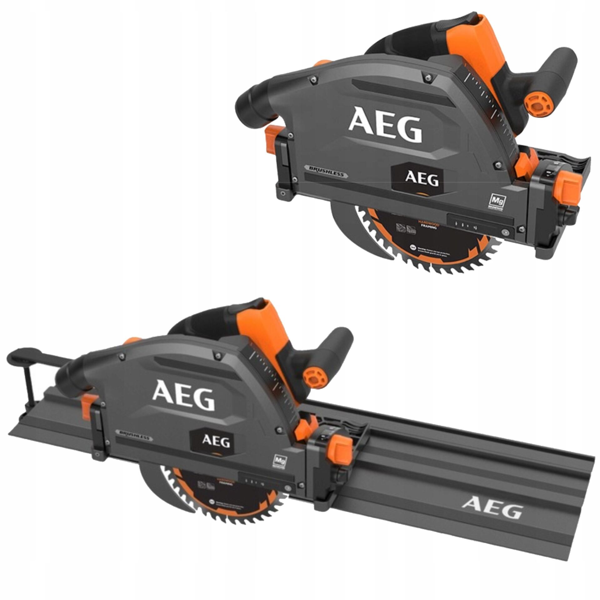 AEG Pilarka Tarczowa 18V z Prowadnicą 1,5m BKS18PBL-0