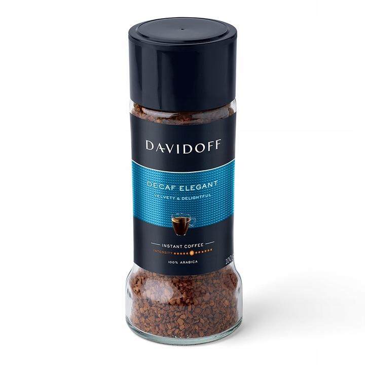 Kawa rozpuszczalna instant Davidoff Decaf Elegant 100g