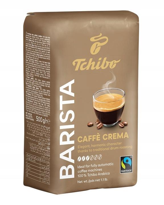 Tchibo Barista Caffe Crema Kawa Ziarnista 500G Arabika - obrazek 2