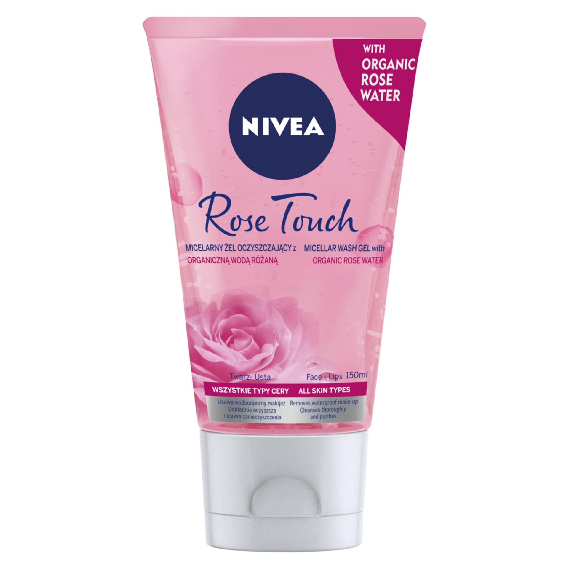 NIVEA MicellAIR żel micelarny z wodą różaną 150ml - obrazek 6