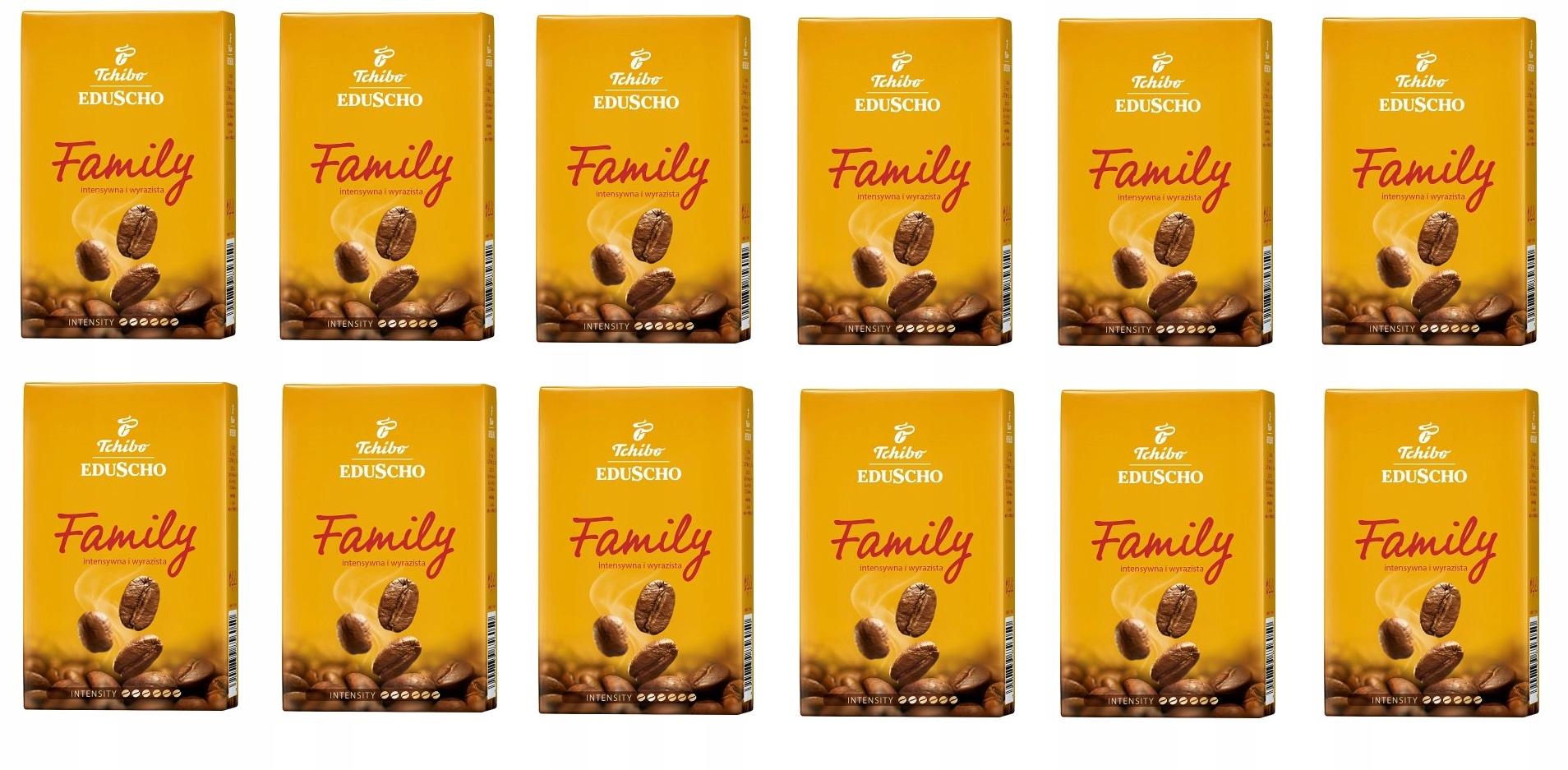 Tchibo Eduscho Family 250g Kawa Mielona Robusta - obrazek 12