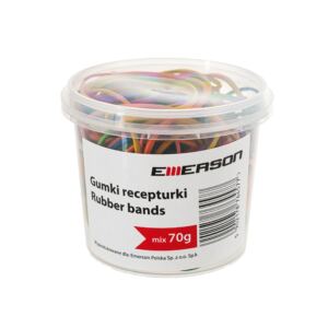 Emerson Gumki recepturki kolorowe zestaw w pojemniku MIX 70g