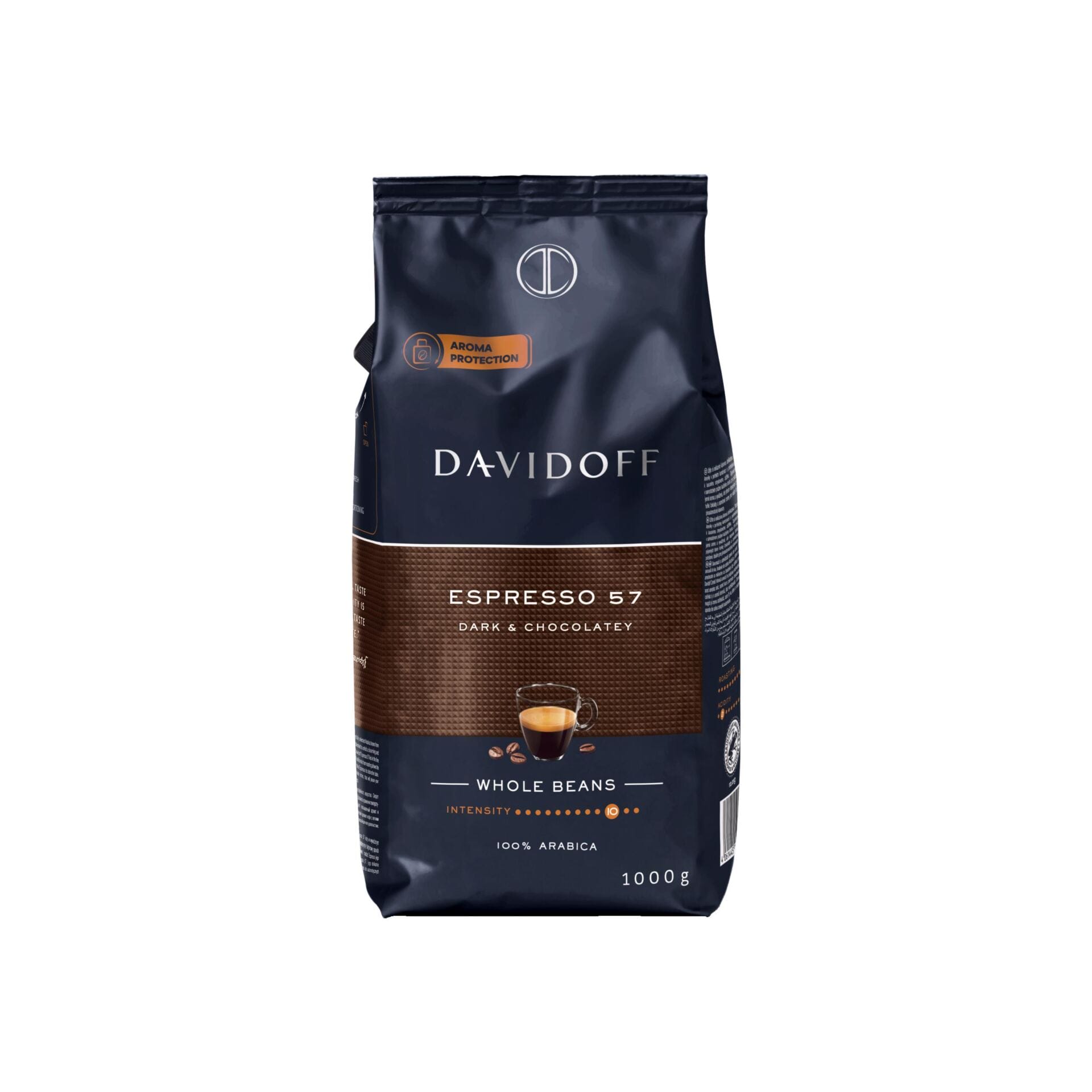 Davidoff Espresso 57 Kawa Ziarnista Premium 1kg x3 - obrazek 7