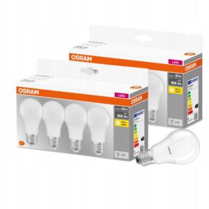 Osram żarówka LED 8.5W = 60W E27 806lm 2700K x8szt