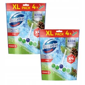 DOMESTOS KOSTKA TOALETOWA ZAWIESZKA DO WC POWER 5 P5 PINE 8x50g