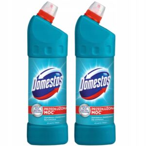 Domestos Żel WC do Toalety Atlantic Fresh 1L x2