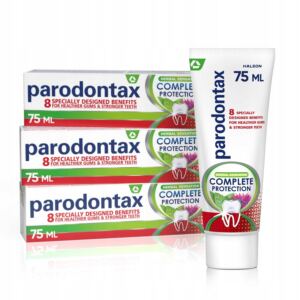 PARODONTAX COMPLETE PROTECTION HERBAL PASTA NA KRWAWIĄCE DZIĄSŁA 3X 75ML