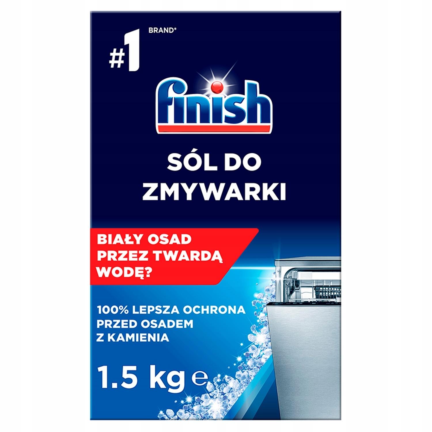Finish Zestaw do Zmywarki Kapsułki Quantum Lemon 60 Sztuk + 4 produkty - obrazek 3