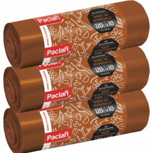 PACLAN WORKI NA ŚMIECI DO SEGREGACJI BIO NA ODPADY BIODEGRADOWALNE120L30SZT