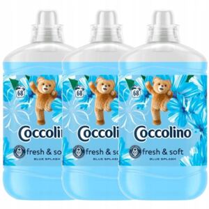 Coccolino Creations Blue Splash płyn do płukania tkanin 1,7L 68prań x3