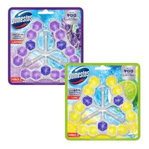 DOMESTOS KOSTKA TOALETOWA ZAWIESZKA DO WC POWER 5 P5 MIX 6x50g