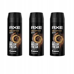 AXE Dezodorant dla Mężczyzn Dark Temptation 150ml x3