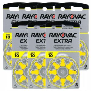 RAYOVAC EXTRA Baterie S艂uchowe 10 MF PR70 ZincAir 56szt